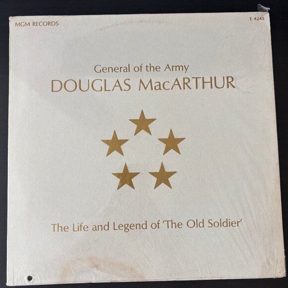 JFK and Douglas MacArtur vinyl - Picture 4 of 5